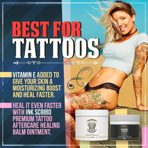 Best for Tattoos Vitamin E added to give your skin a moisturizing boost and heal faster heal it even faster with ink scribd premium tattoo aftercare healing balm ointment